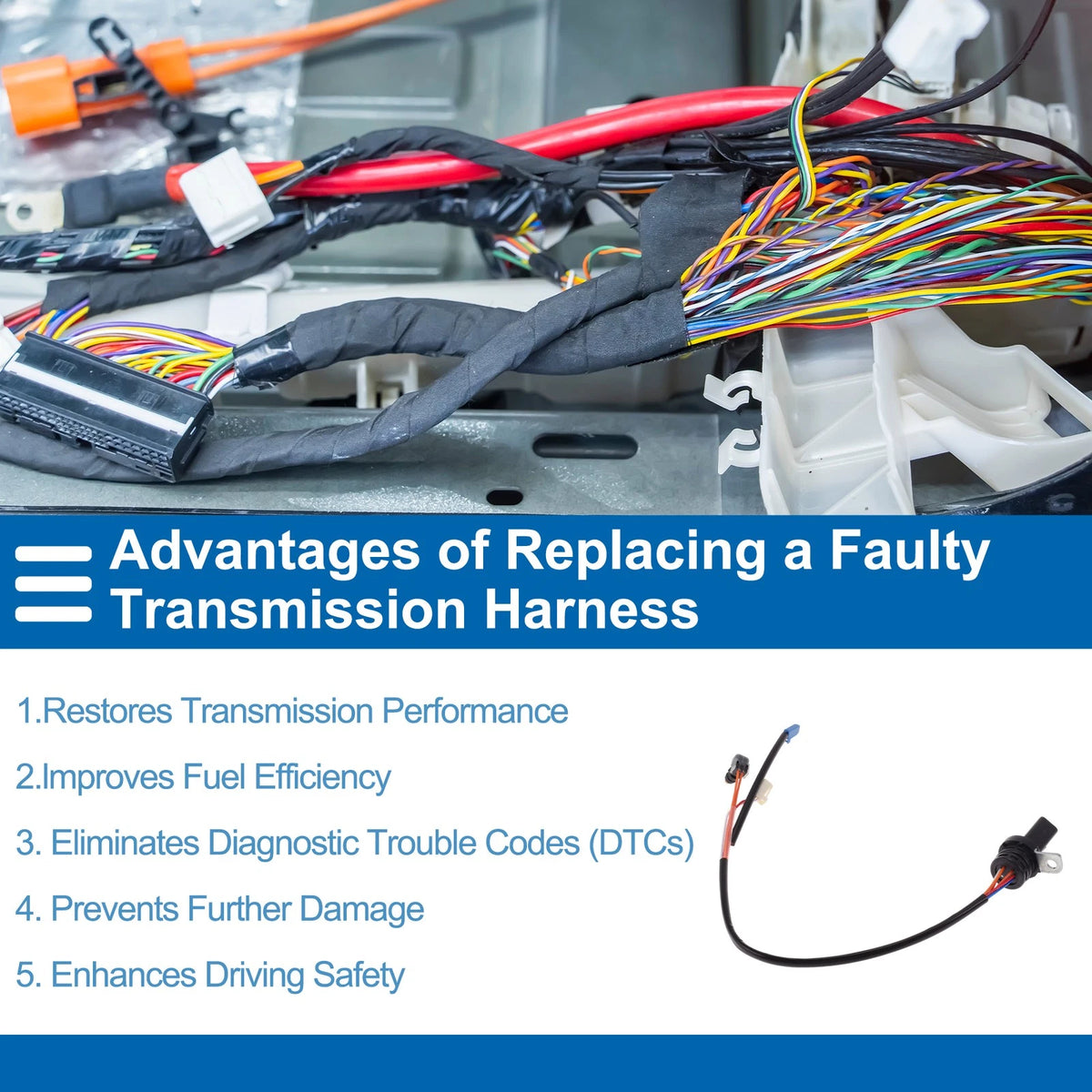 Automatic Transmission Wiring Harness for Audi TT (2000–2006) No.3500149