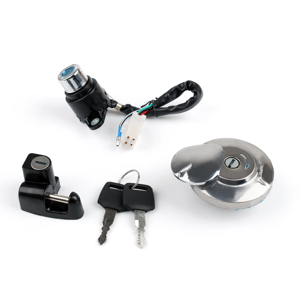 Ignition Switch Lock & Fuel Gas Cap Key Set for Honda CMX 250 450 Magna (1982–2003)