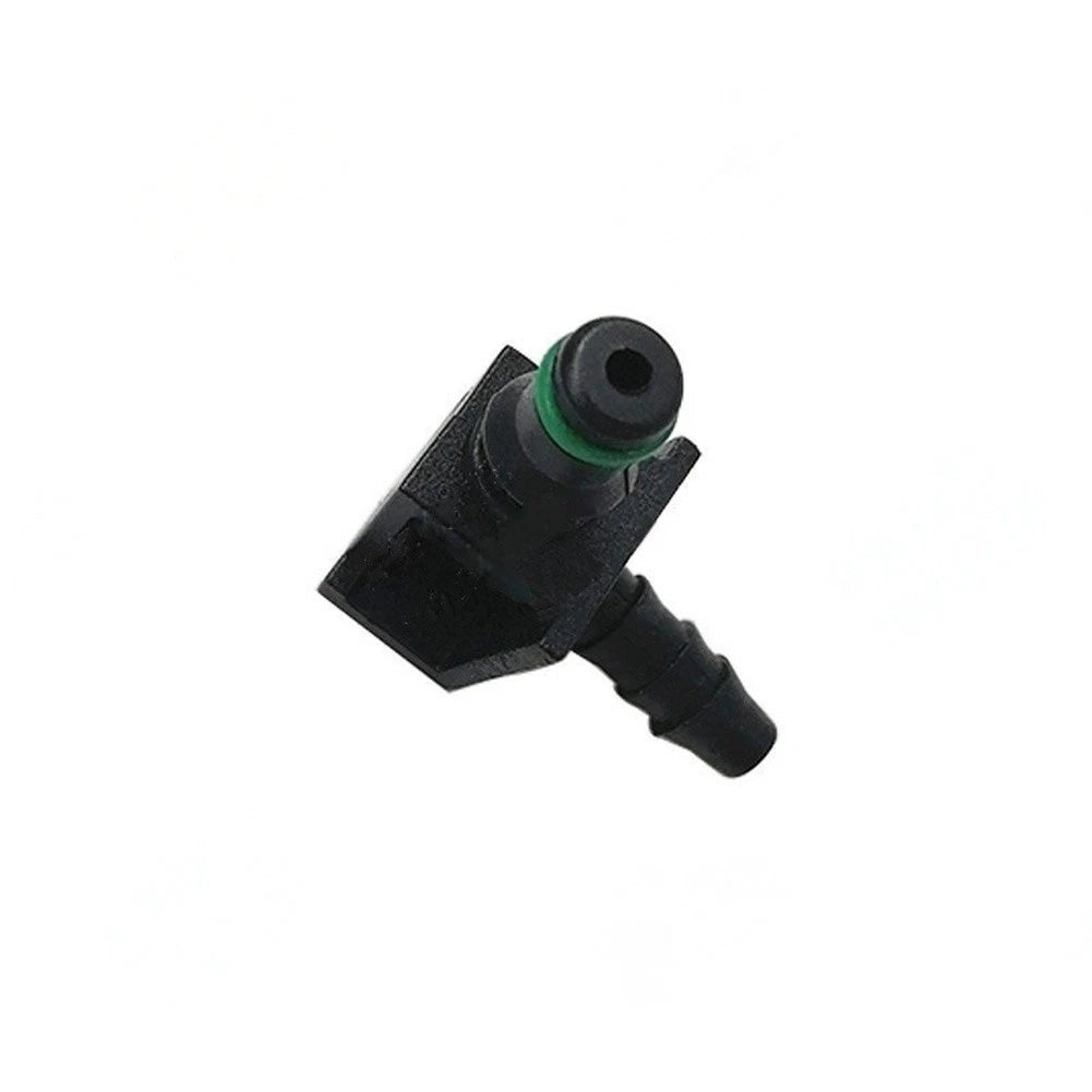 45 Degree Black Plastic Fuel Connector 2 Hole Return Joint for Vehicle Use