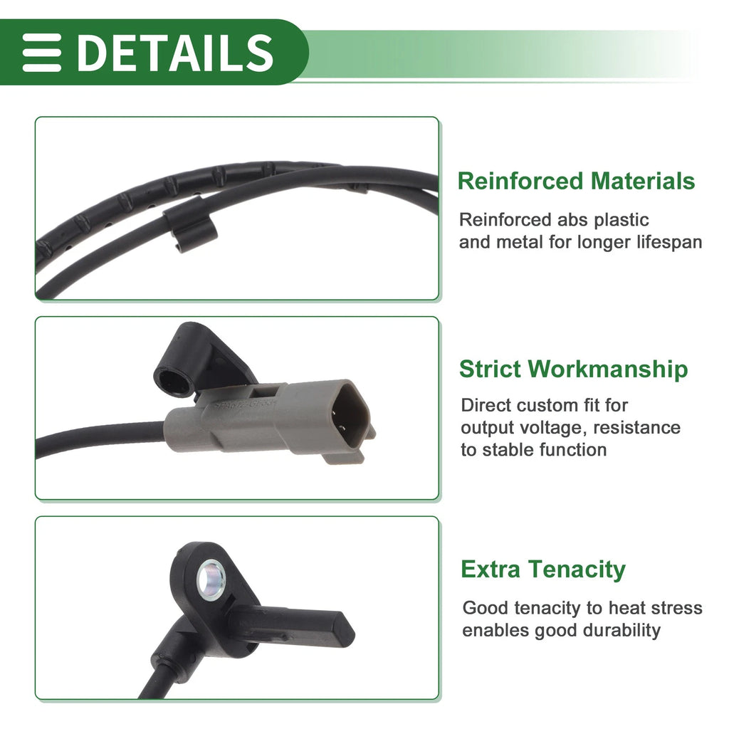ABS Wheel Speed Sensor Replacement for Chevrolet Sonic (2012–2019) Front Left