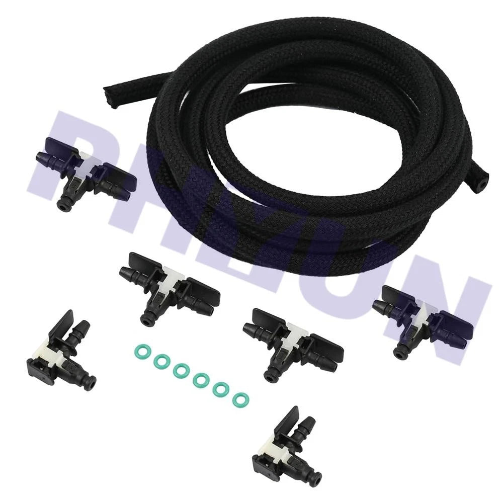 Fuel Injector Return Line Fitting Hose Kit for Dodge Ram 1500 (2014–2019)
