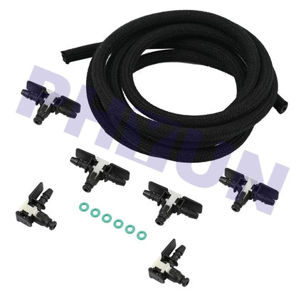Fuel Injector Return Line Fitting Hose Kit for Dodge Ram 1500 (2014–2019)