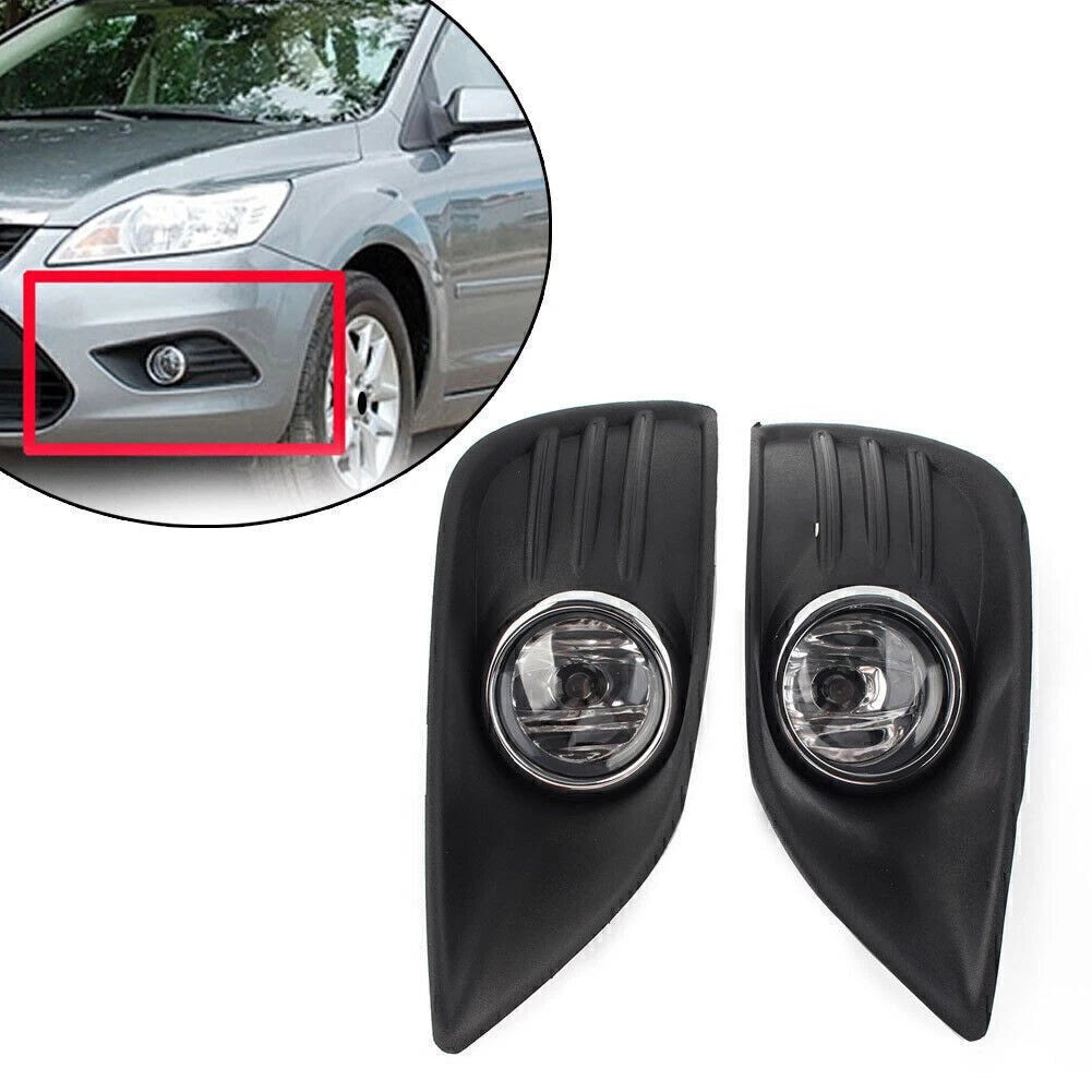 Fog Light Cover Grille Bezel Switch Kit for Ford Focus MK2 (2009–2011)