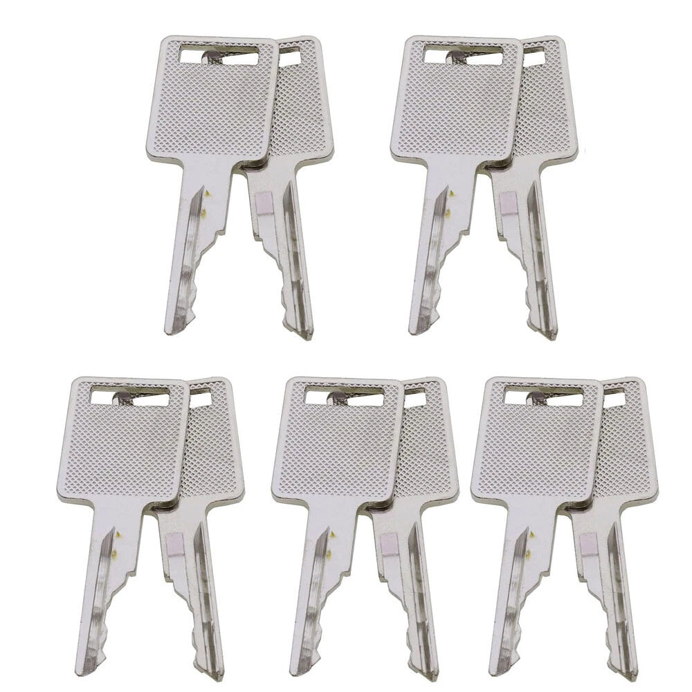 10Pcs Ignition Keys For Bobcat Case Tractor Backhoe Loader Skid Steer 307852A1