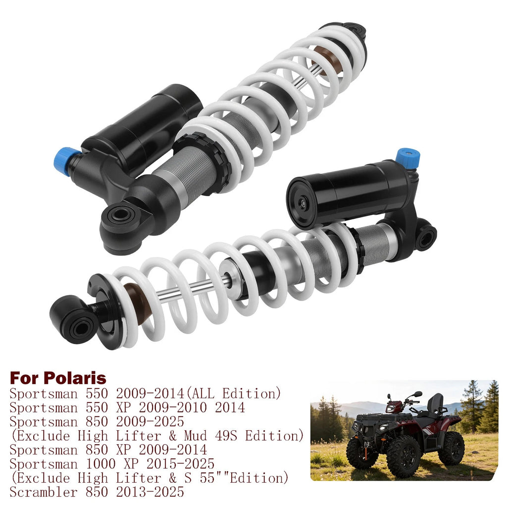 Set of 2 Front Shock Absorbers for Polaris Sportsman 550 850 1000 XP (2013–2023) 7043464
