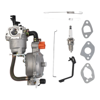Dual Fuel Carburetor for GX160 GX200 Gas Generators (LPG Conversion)