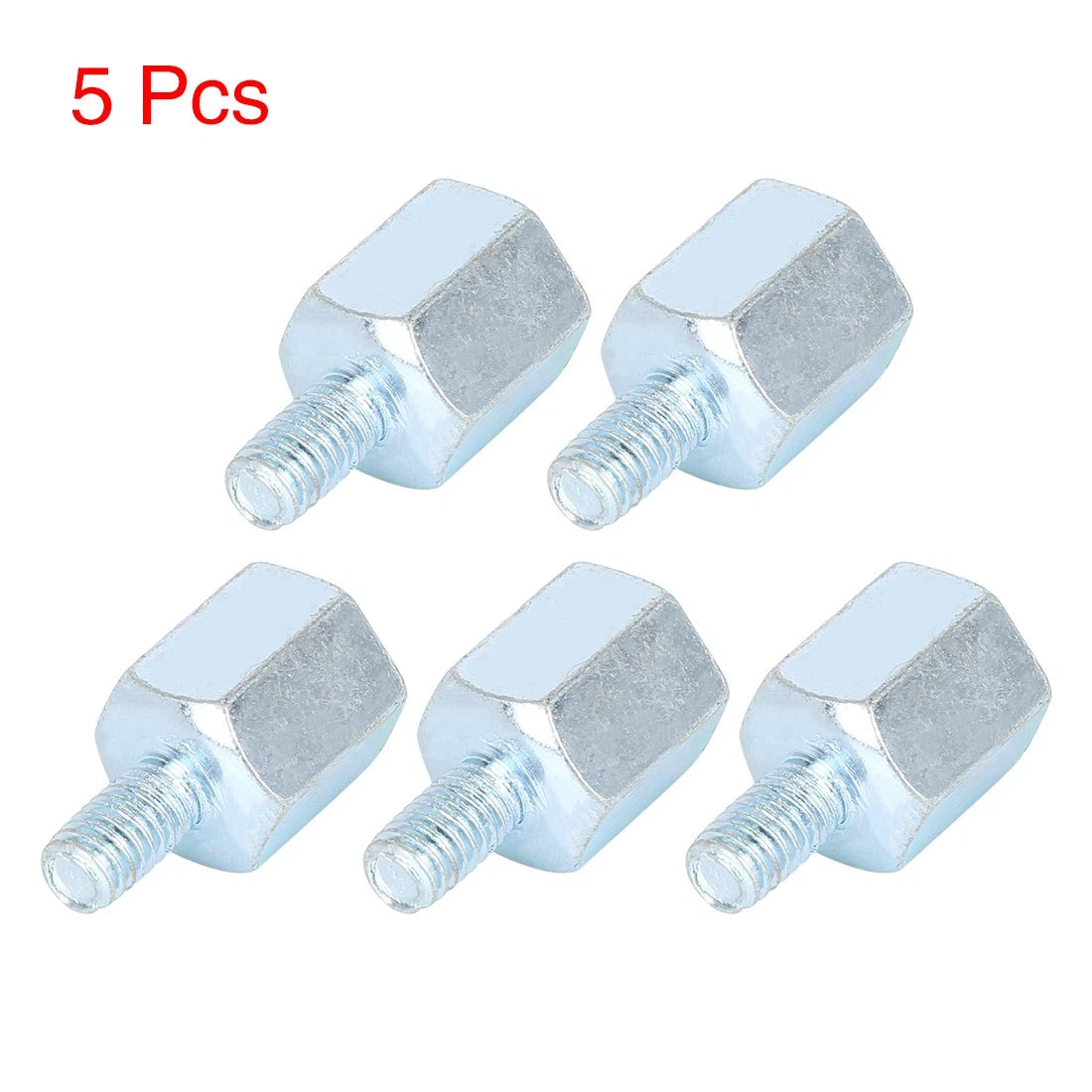 8mm to 6mm Rearview Mirror Adapter RH Heavy Duty for Motorcycle Bike (—)