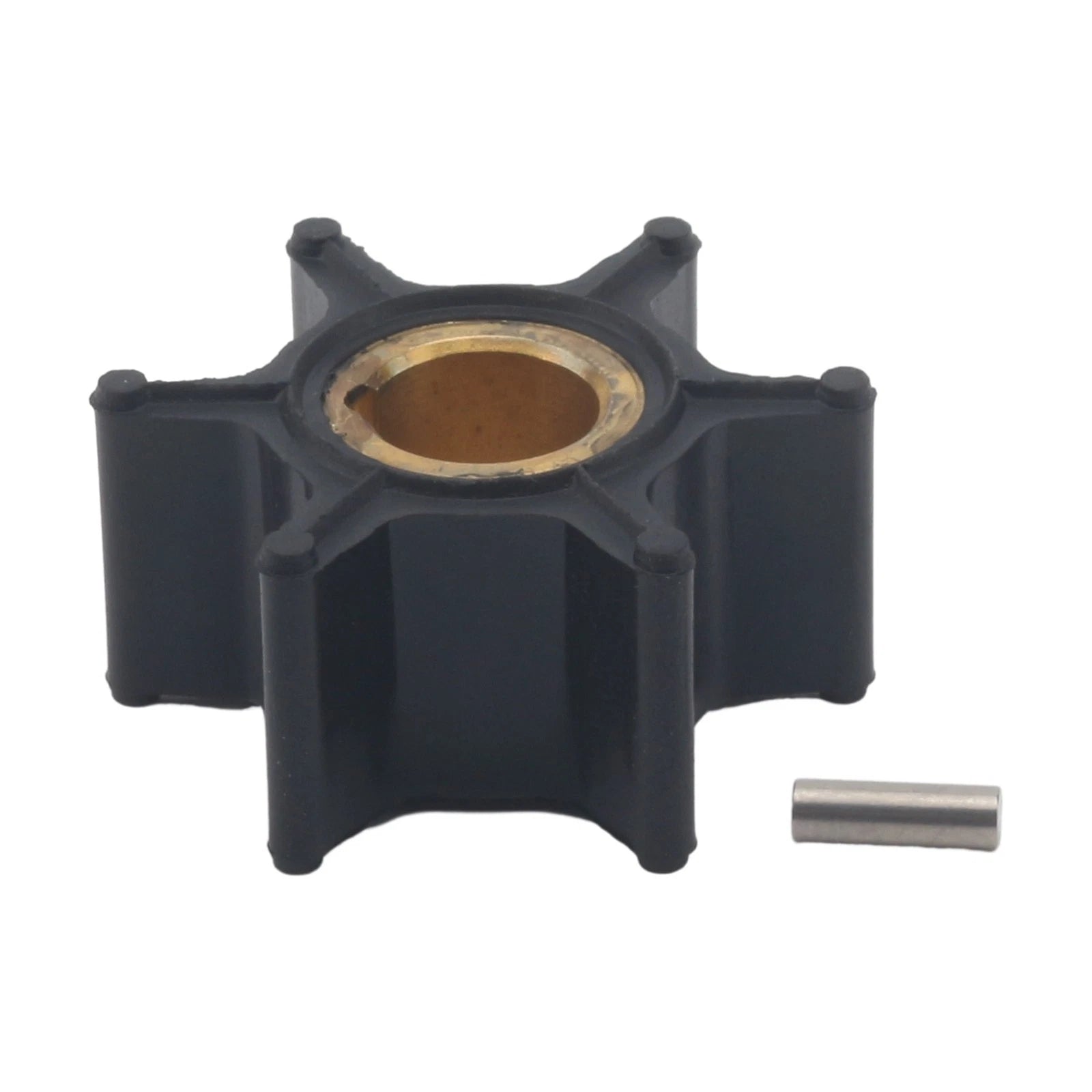 Water Pump Impeller & Pin for Evinrude Johnson 4-8 HP Outboard (1980–1990)