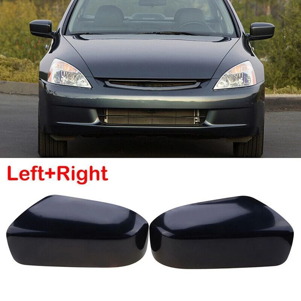 Gloss Black Mirror Cover for 1 Pair ABS Plastic