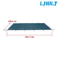 LABLT Winter Safety Cover for Inground Rectangle Pool 18'x36' Green