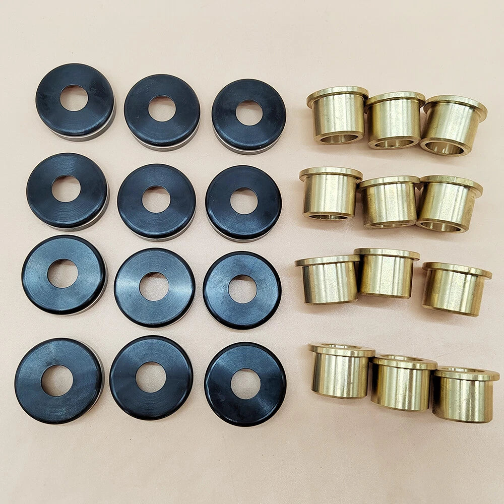 12PCS A-Arm Bushings & Dust Cover Caps Kit for Yamaha Blaster YFS200 (1988–2006)