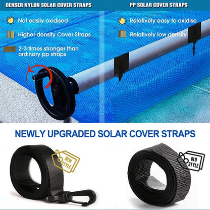 Cover Straps Clips for Flexible Installation (69.48-Inch Length)