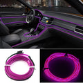 2M Purple LED Interior Atmosphere Strip Light for Auto Car