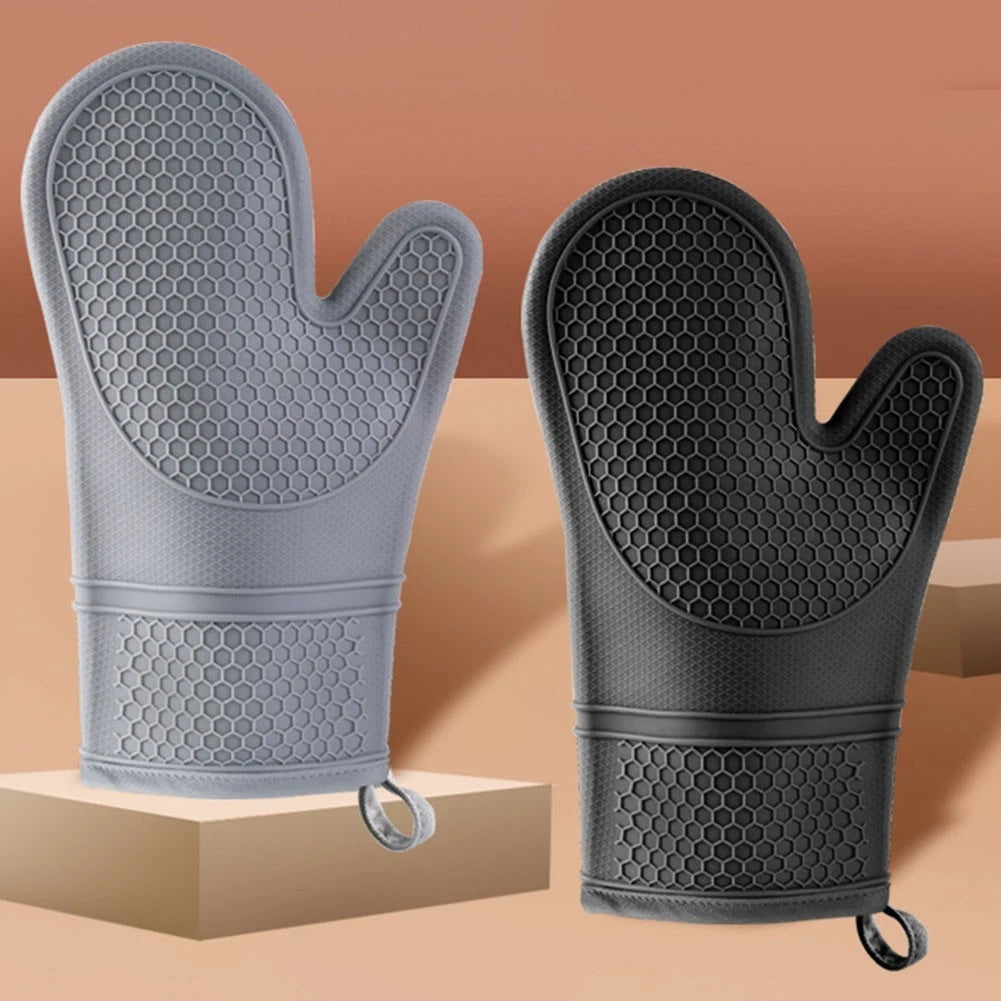 Insulated Gloves for Universal Use (29x18cm) - Silicone, Washable
