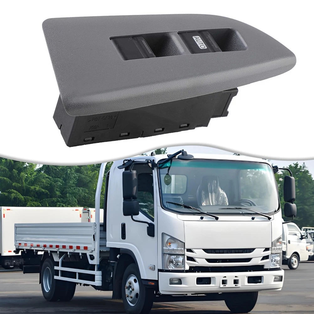 Power Window Switch for Car Accessories (ABS Material, Black)