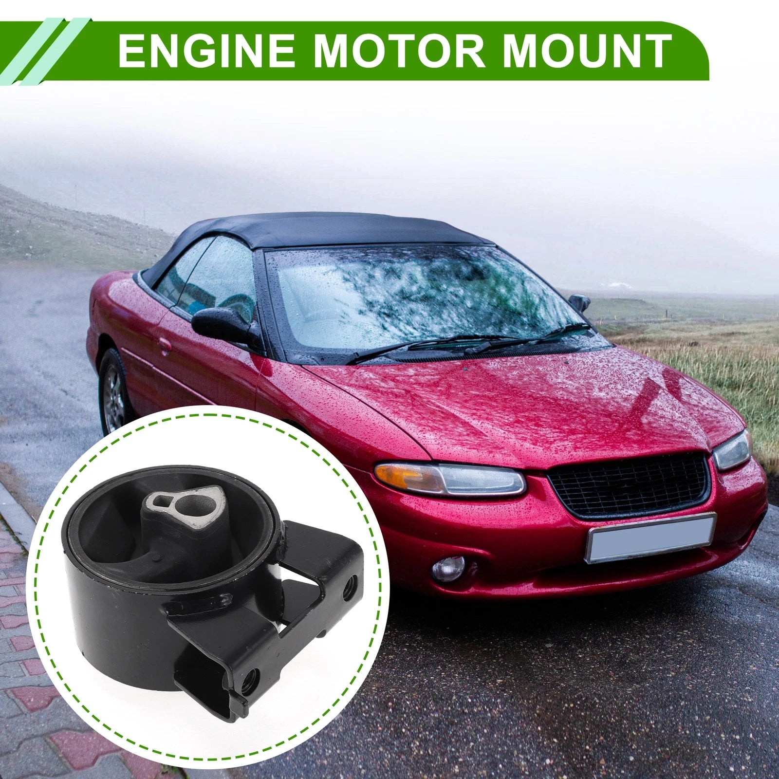 Engine Motor Mount for Chrysler Sebring (2008) 2.0L AT
