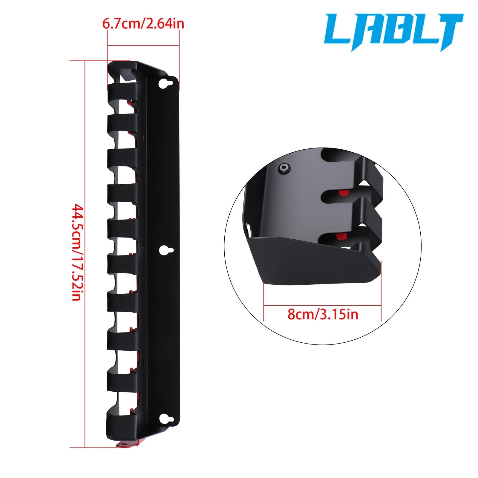 Pry Bar Holder for Garage Workshop (Universal Fit)