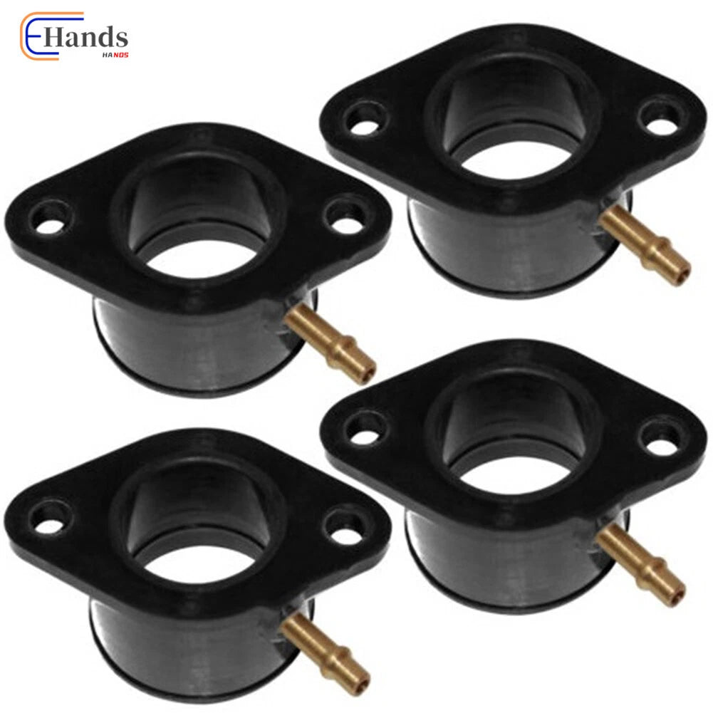 Set of 4 Intake Manifold Carb Boots for Kawasaki KZ650 (1976–1983)