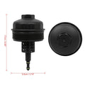 Black Oil Filter Cap Cover 11421744000 for BMW E88 E90 E60 E63 (2007–2013)