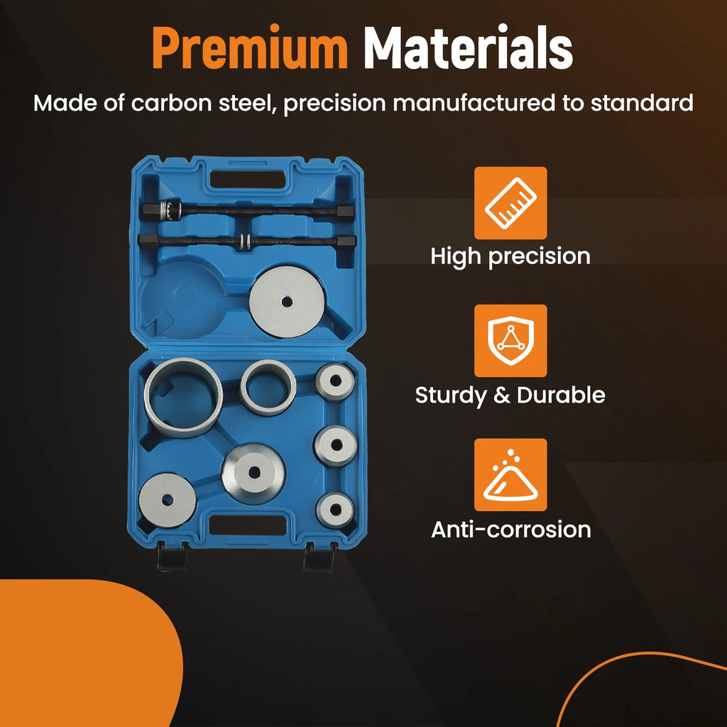 Bushing Press Kit for Rear Axle Arm Suspension (Tool Set)