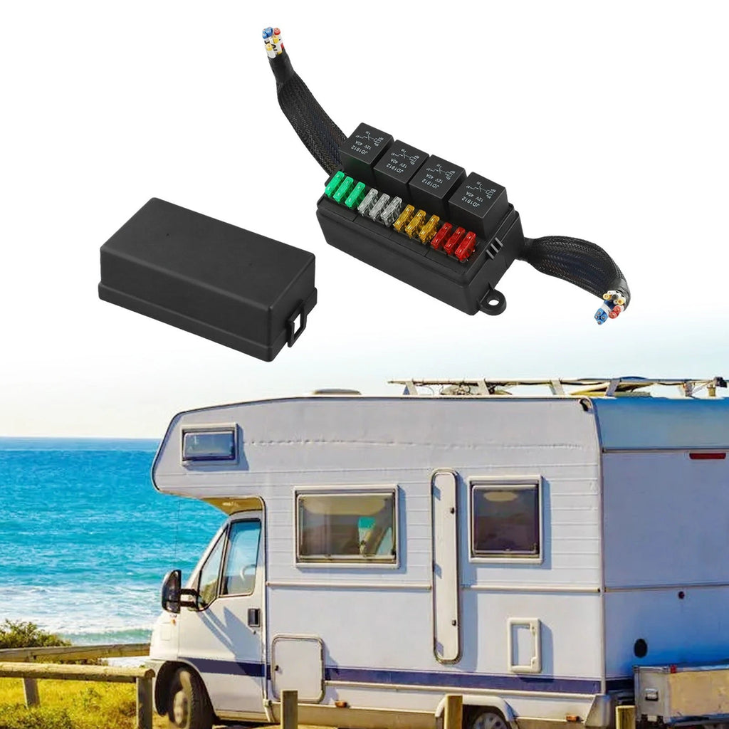 Waterproof Wired Fuse Relay Box for Automotive Applications