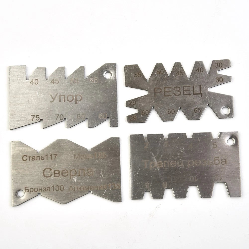 Angle Gauge Tool for Cutting Threads
