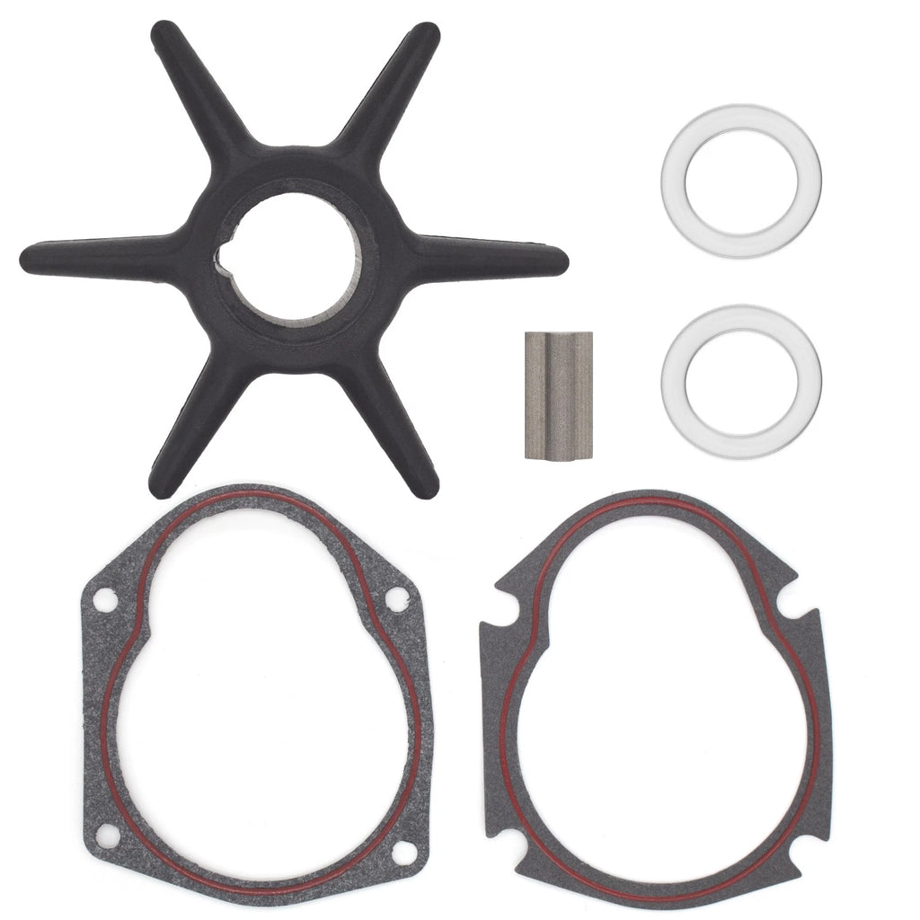Water Pump Impeller Service Kit for Mercury Force Outboard 30-75HP (19453T, 500378)