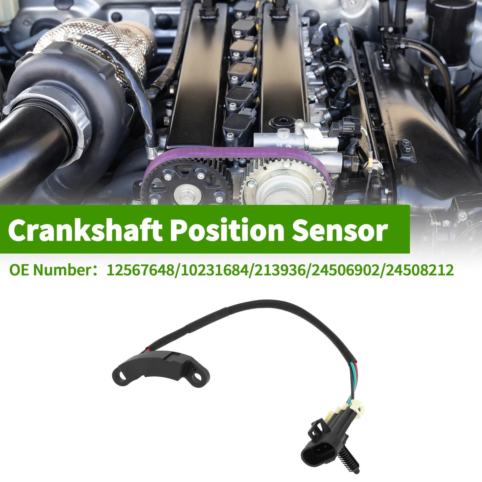Crankshaft Position Sensor for Chevrolet Malibu Base (1997–2003)
