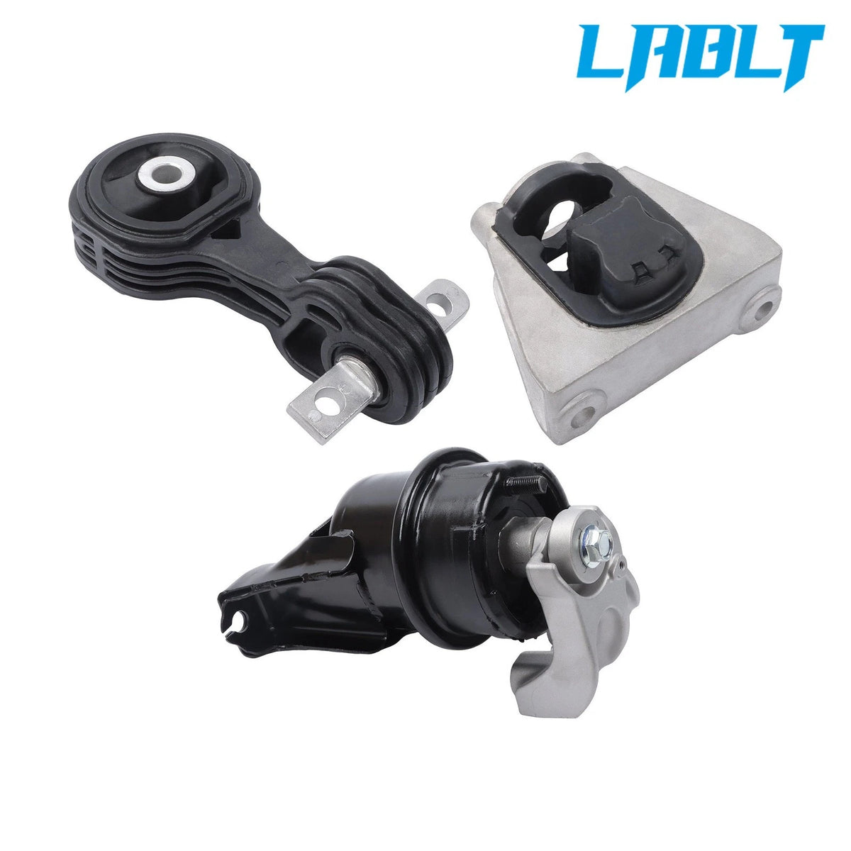 Set of 3 Engine Motor & Transmission Mounts for Honda Civic (2006–2011) L4-1.3L