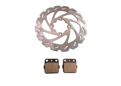 Rear Brake Rotor & Pads for Yamaha (5FK-2582W-00-00)