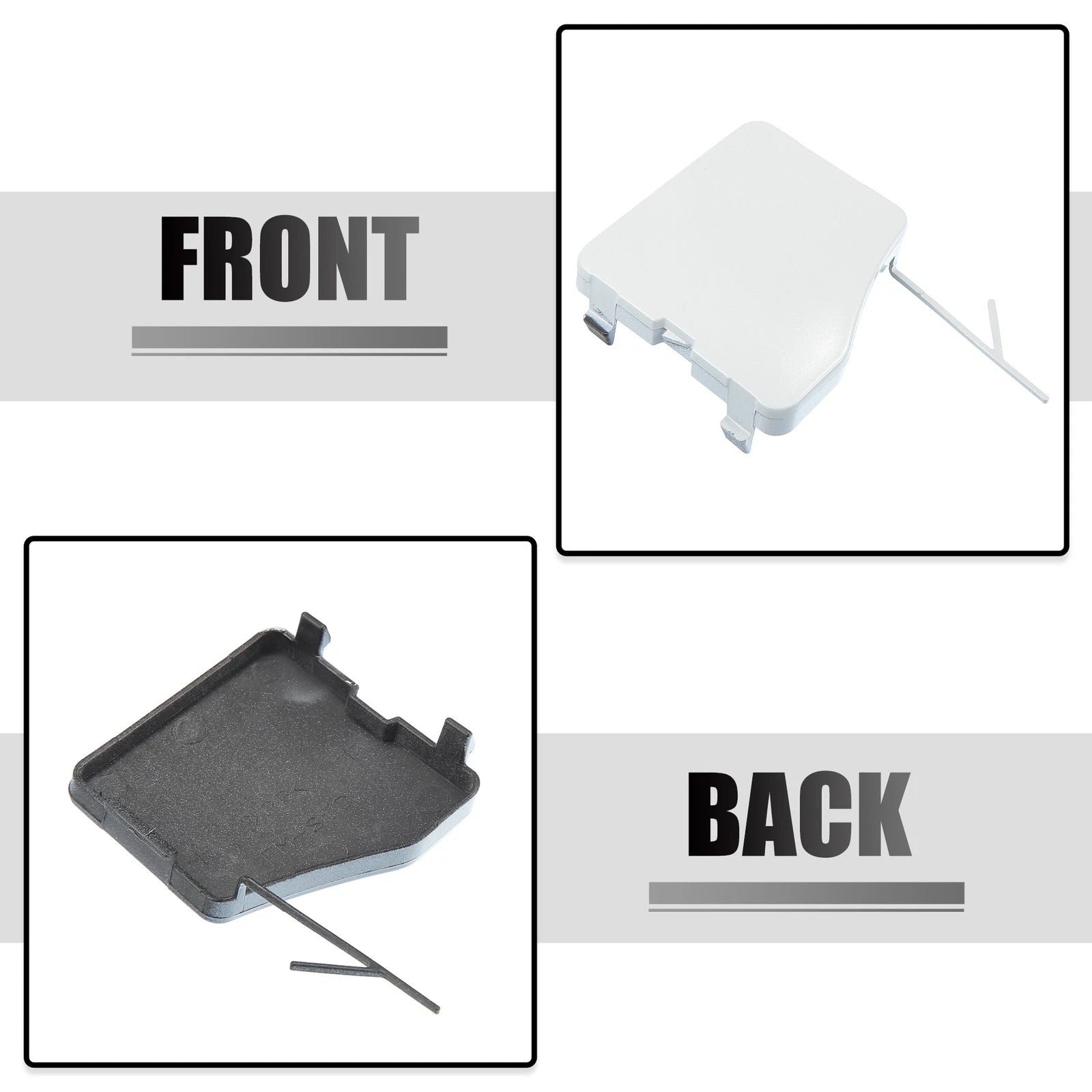 Tow Hook Cover for Subaru Forester (2015–2018) - White