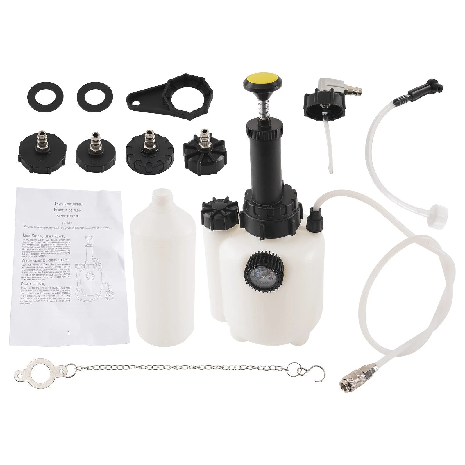 3L Brake Bleed Kit for Manual Brake Systems (Universal)
