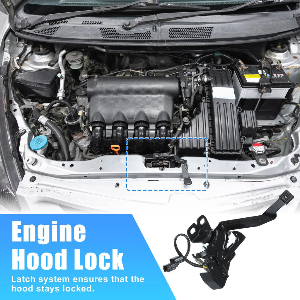 Hood Lock Latch Assembly for Honda Pilot Passport (2019–2021)