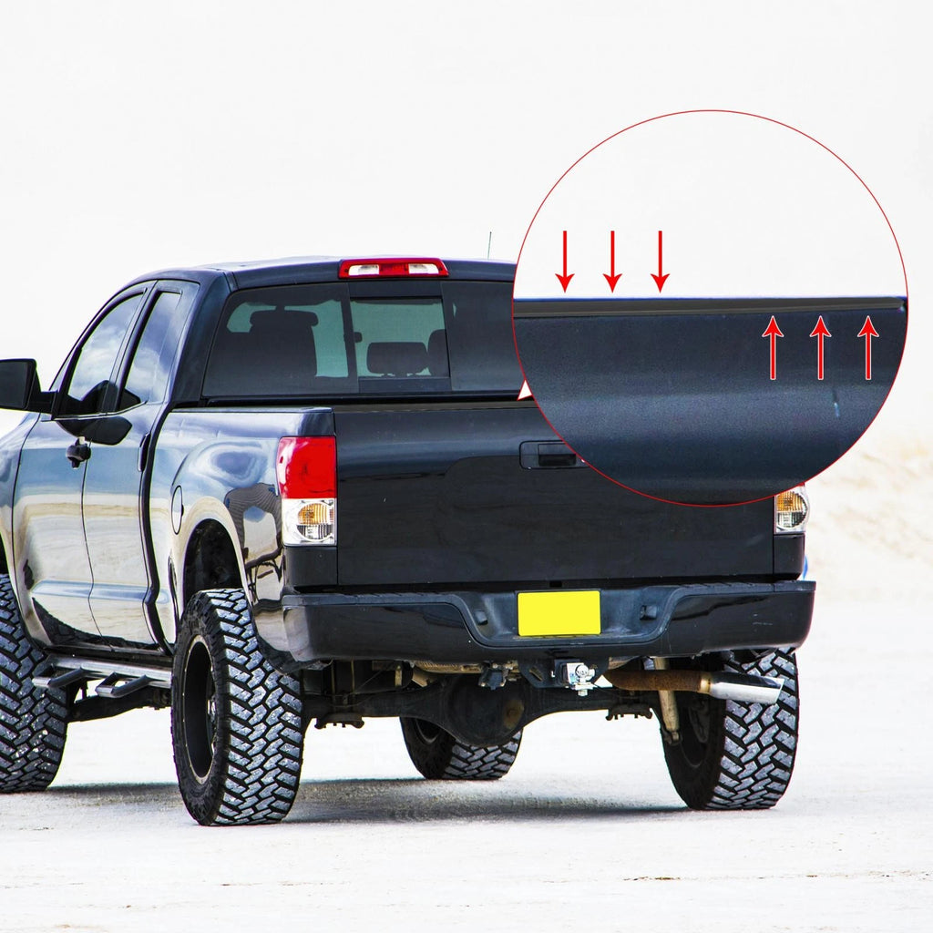Tailgate Cap Protector Lip Spoiler Cover for Toyota Tundra (2007–2013)