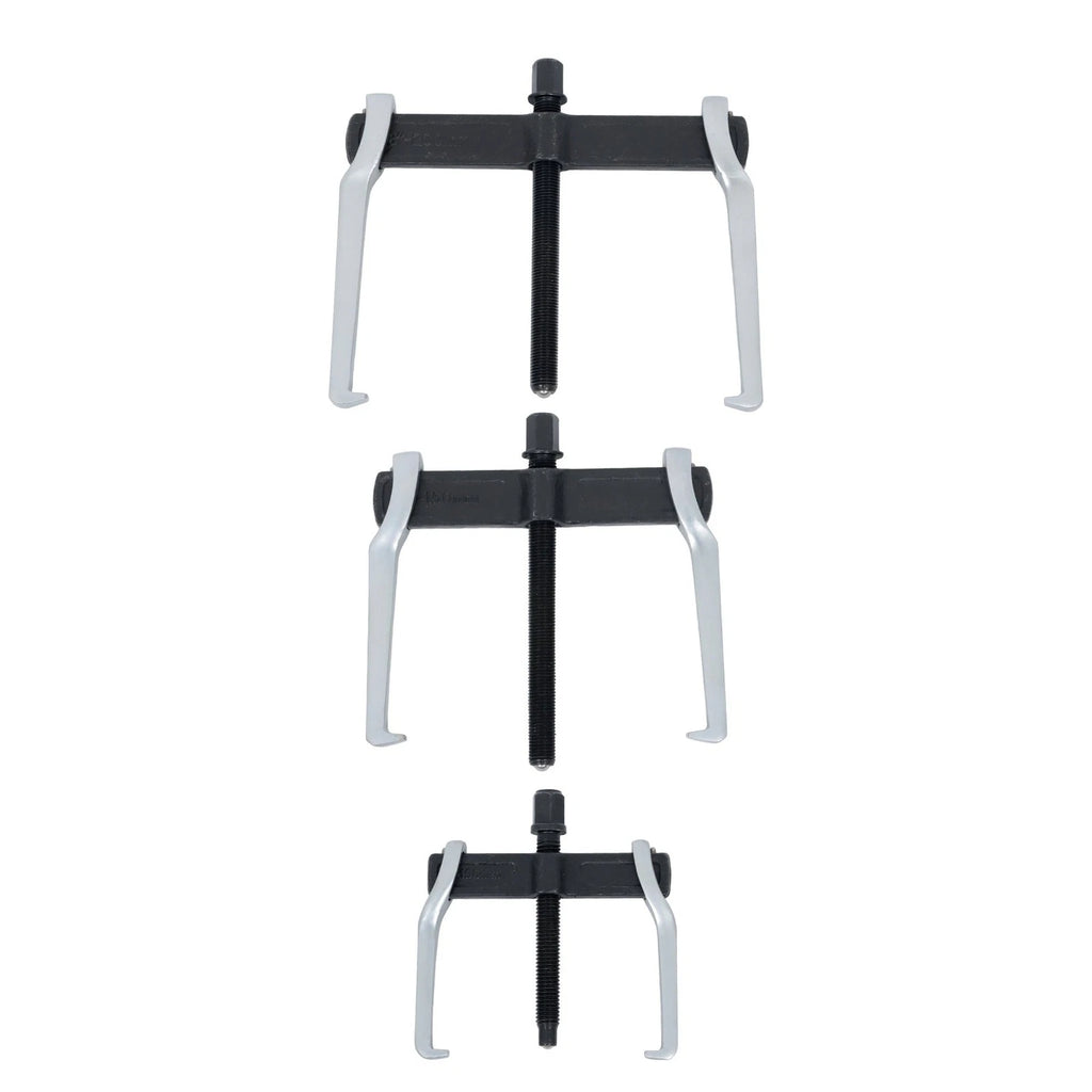 3Pc 2 Jaw Gear Puller Set for Universal Use (4'', 6'', 8'')