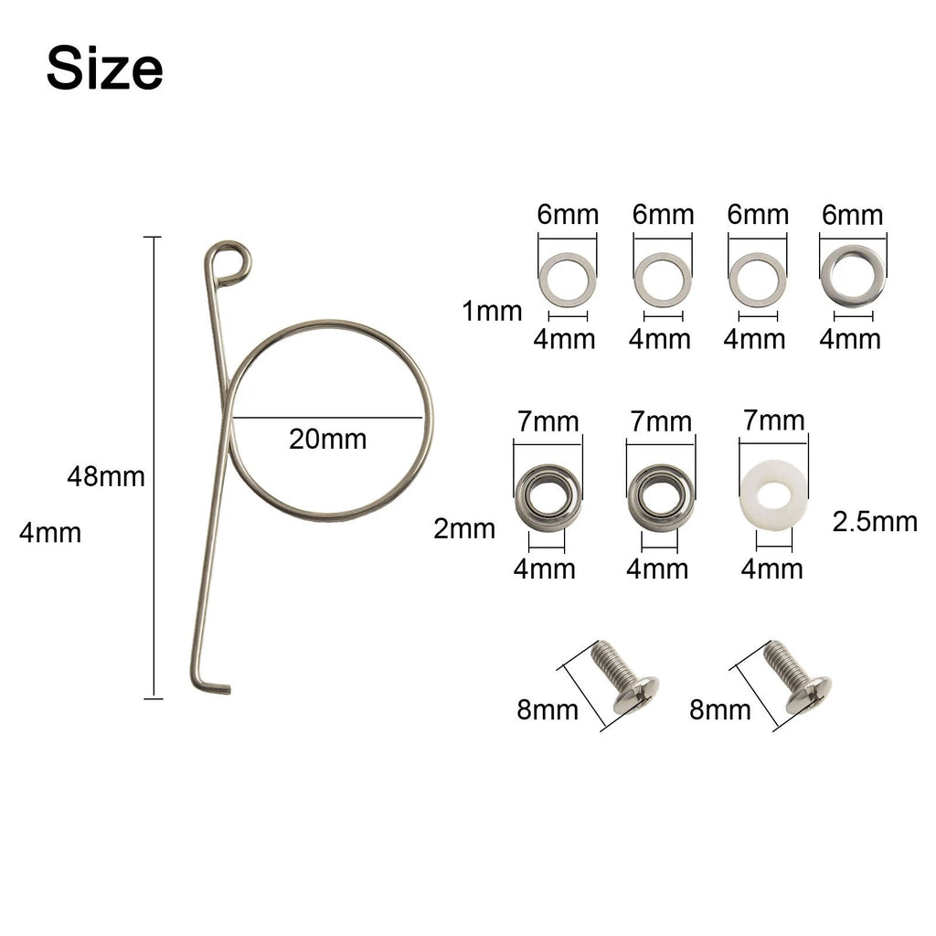 Baitcasting Reel Replacement Tool Kit for