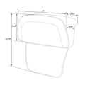 Chopped Trunk Backrest Pad for Harley Road Glide (2014–2025)