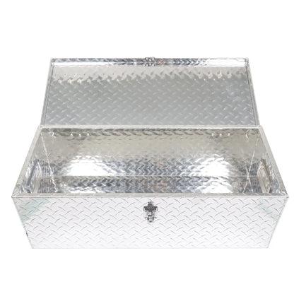 30" Aluminum Underbody Tool Box for Truck Trailer RV (w/ Lock)