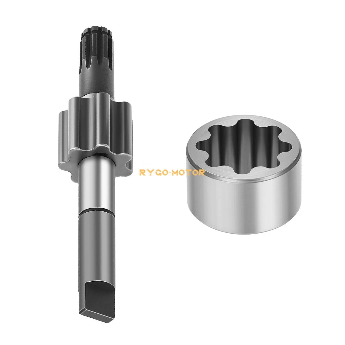 Oil Pump Assembly Feed Shaft and Rotor for Kawasaki KFX450R (2008–2014) 13234-0029