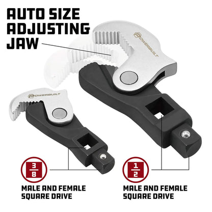 2X Powerbuilt Spring Crowfoot Wrench for Universal Use (240274)