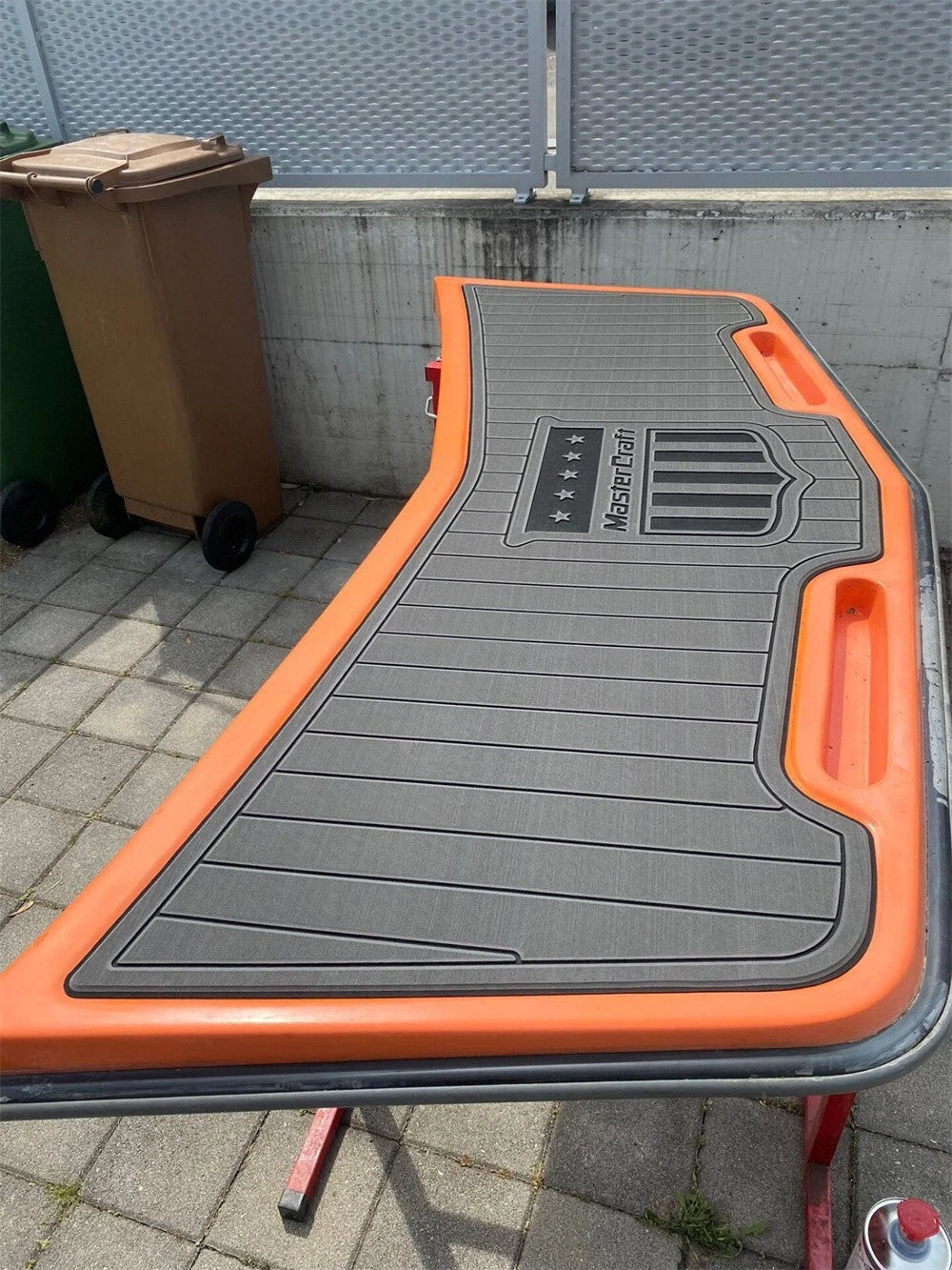Swim Platform Pad for MasterCraft X-2 (2010) - EVA Foam Faux Teak Deck Mat