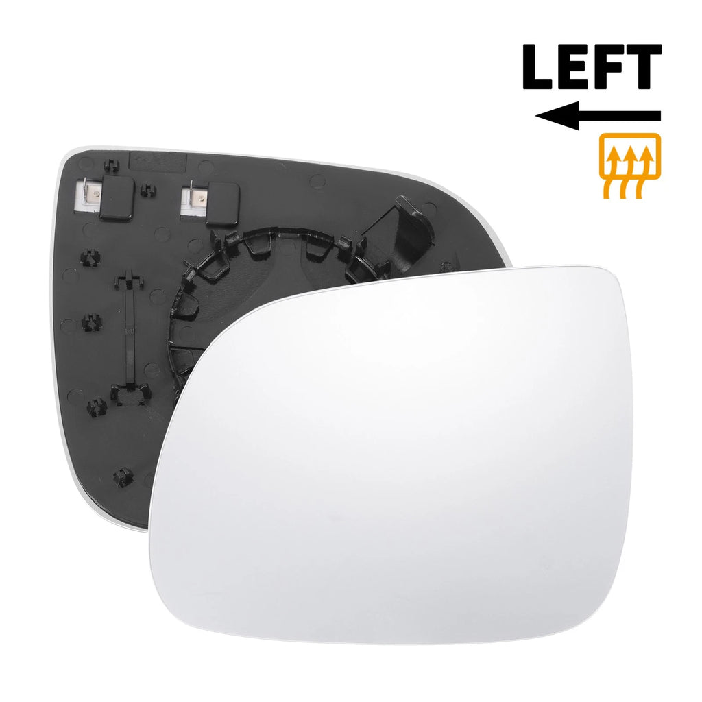 Left Side Mirror Glass with Back Heated for Audi Q7 (2009–2014)