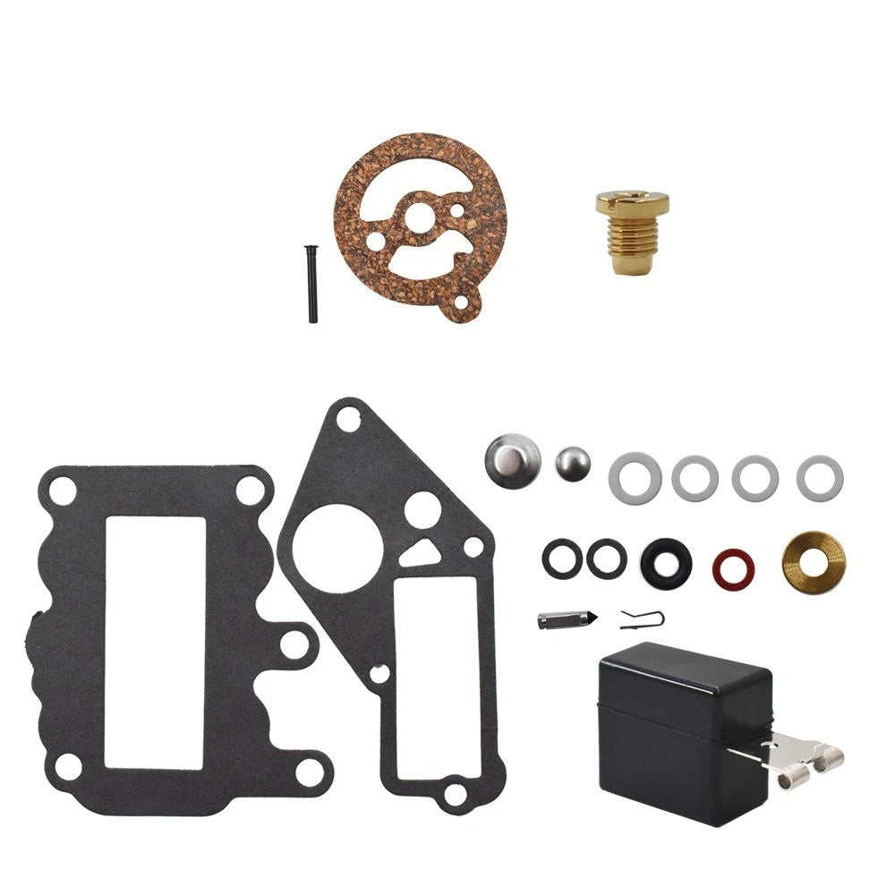 Carb Kit with Float for Johnson Evinrude Outboard 9.5 (BRP/OMC 382048)