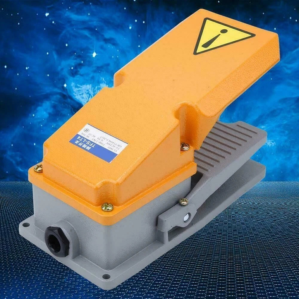 Foot Switch Pedal AC380V/DC220V 15A SPDT for Various Applications