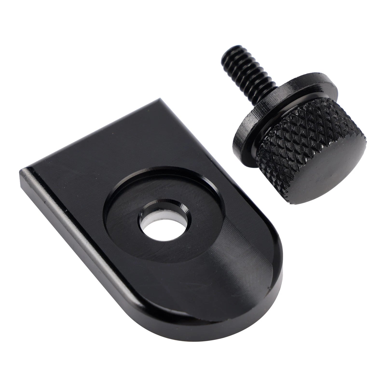 Rear Seat Bolt Screw Tab Plate Kit for Sportster XL883 XL1200 (1997–2022)