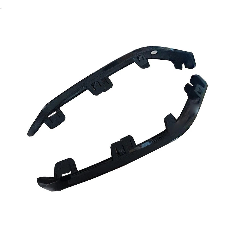 For Golf Mk7.5 Front Bumper Lower Side Trim Strips Black 2017-2020 OEM Spec