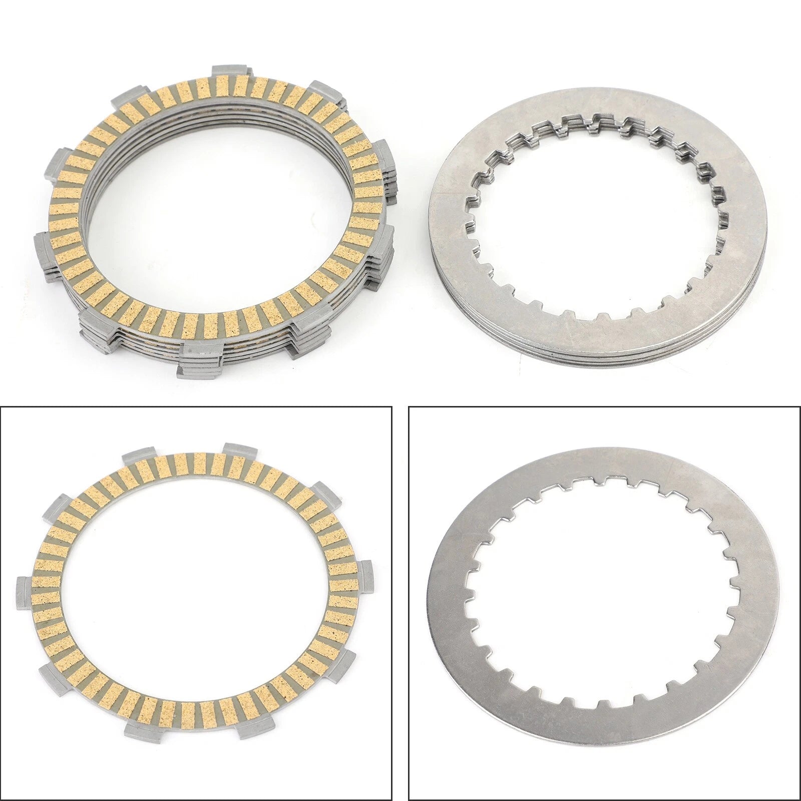 Clutch Kit Steel & Friction Plates for Honda XR400R ATC250 CRM250R TRX250R (1985–2004)