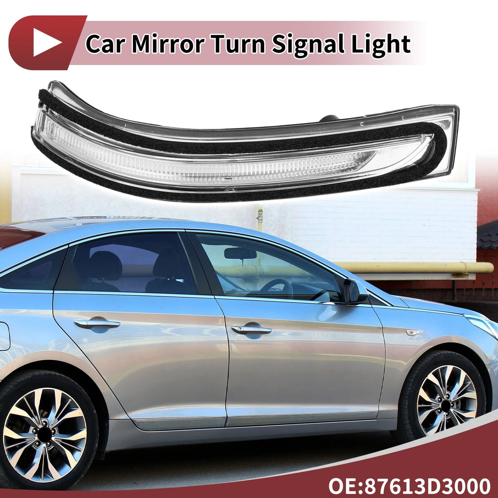 Mirror Turn Signal Light Replacement for Hyundai Tucson (2015–2018) Left