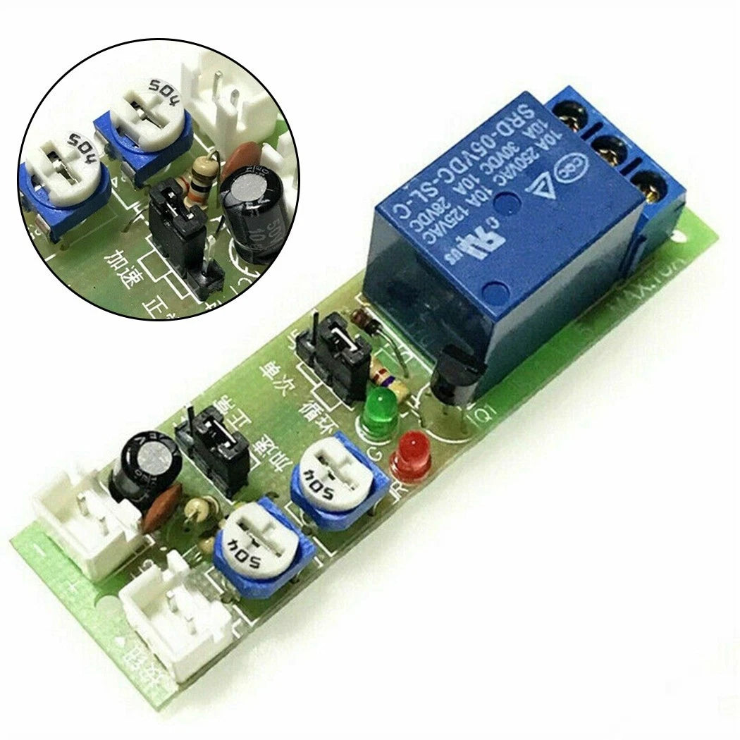 Adjustable Delay Timer Relay Module DC12V Infinite Loop