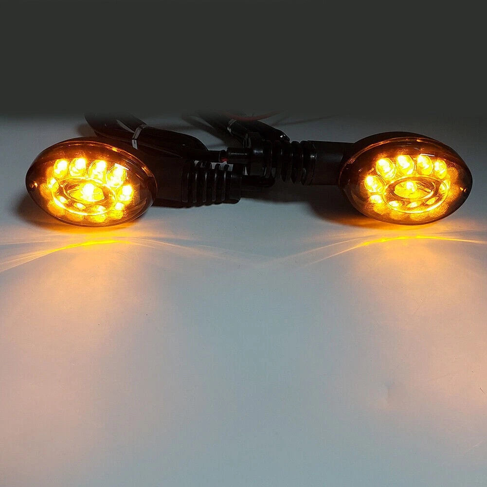 LED Turn Signal Light Smoke Lens for Kawasaki Ninja 250R (2008–2012)